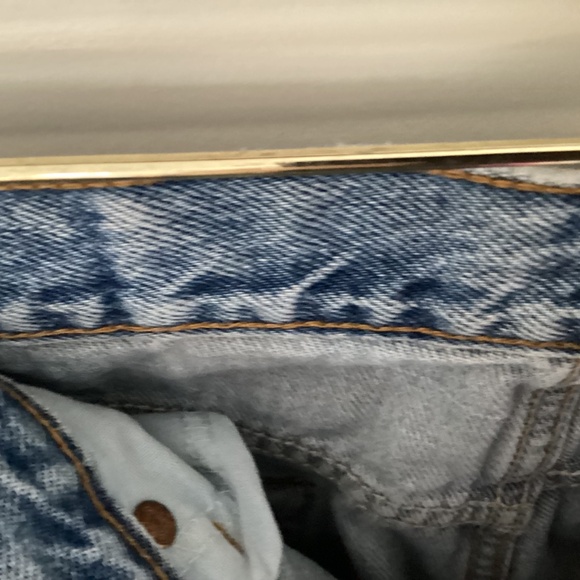 VINTAGE DISTRESSED MENS DISTRESSED 550 LEVI’S JEANS 34 x 30 RELAXED FIT - Picture 12 of 15